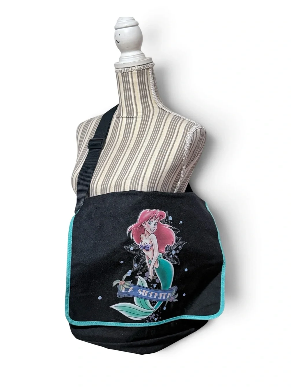 New (La Sirenita) The little Mermaid Graphic Crossbody Bag -
